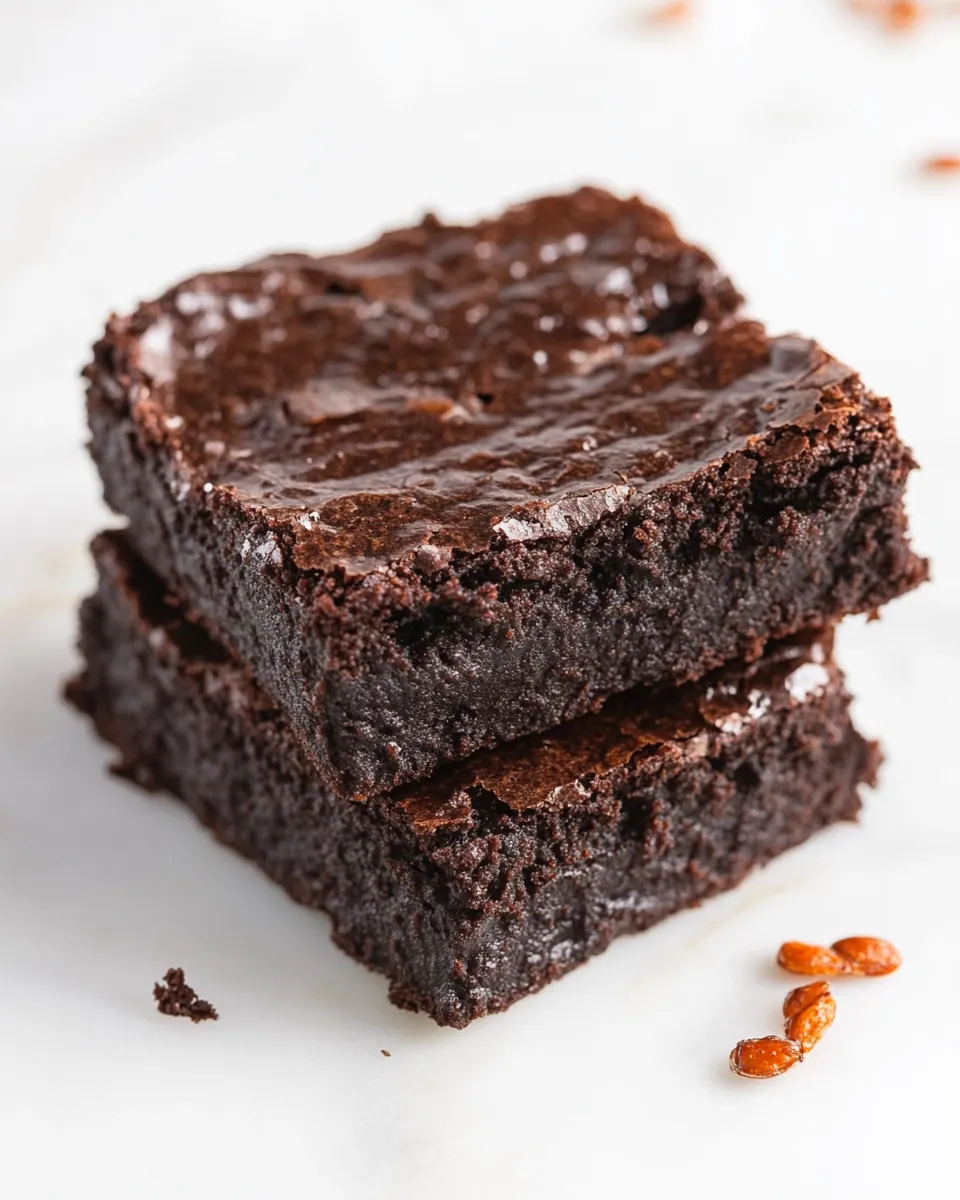 Flourless Healthy Pumpkin Brownies