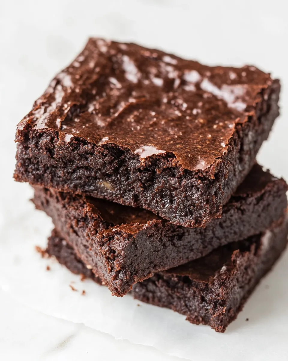 Flourless Healthy Pumpkin Brownies