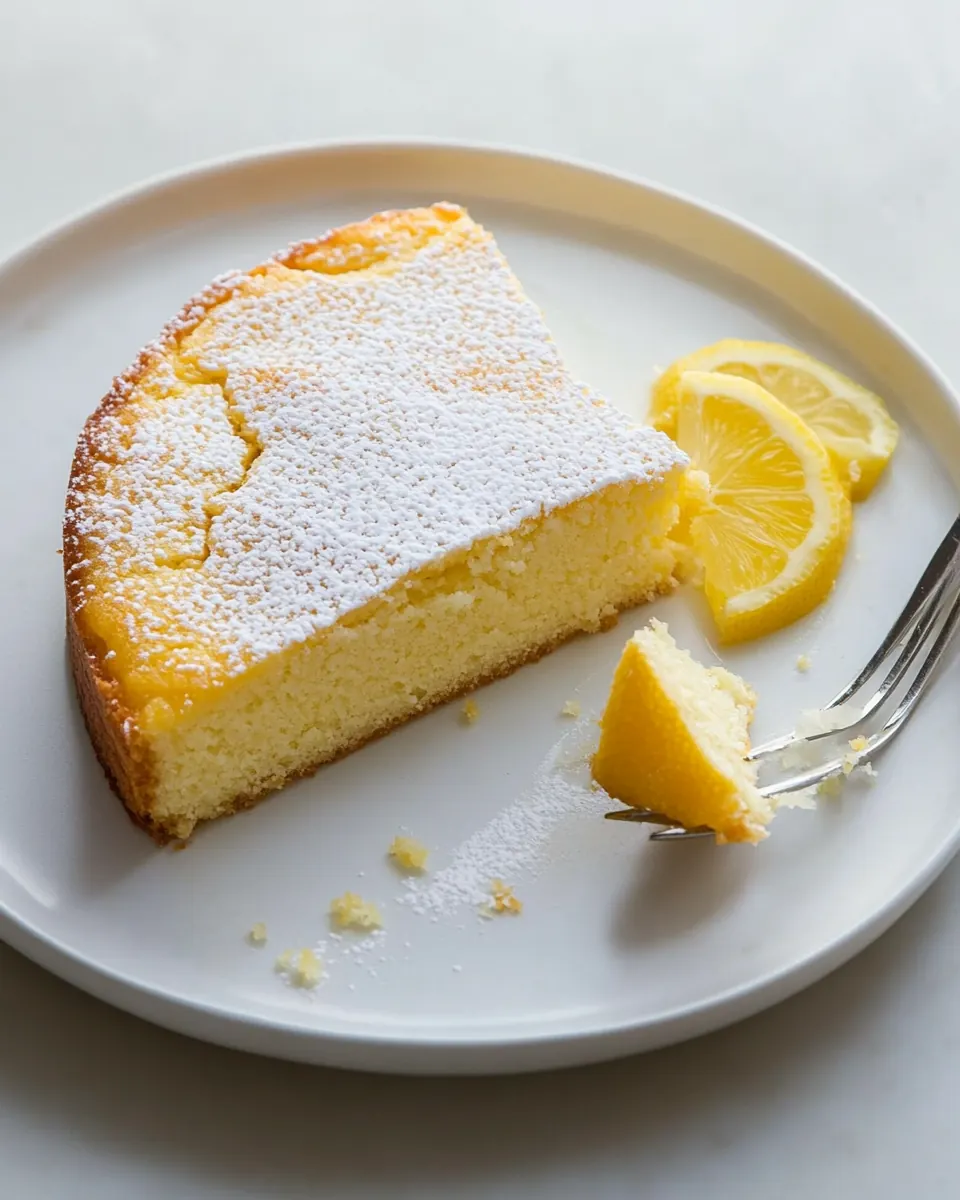 Flourless Lemon Olive Oil Cake