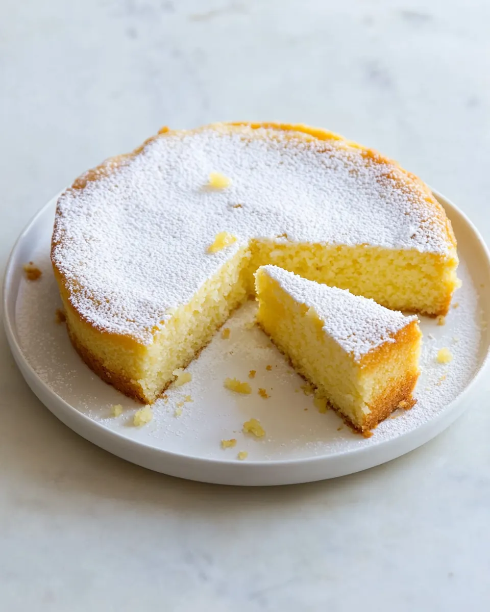 Flourless Lemon Olive Oil Cake