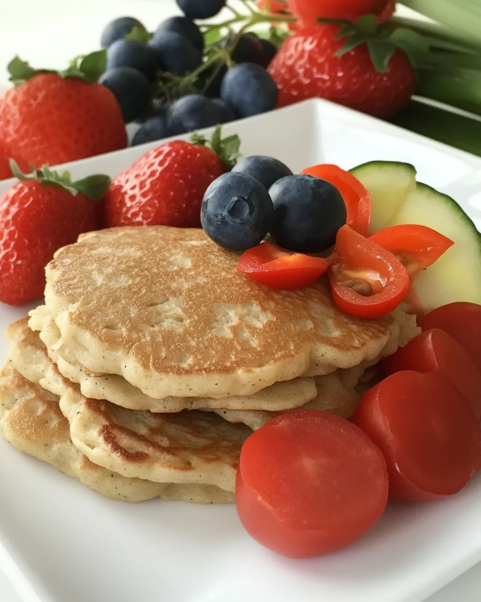 Fluffy Cauliflower Pancake