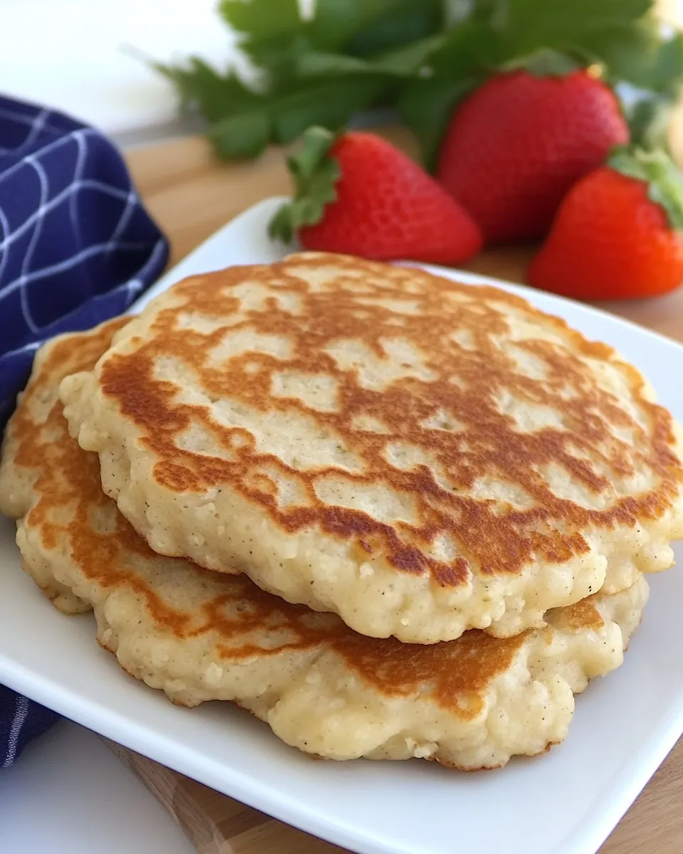 Fluffy Cauliflower Pancake