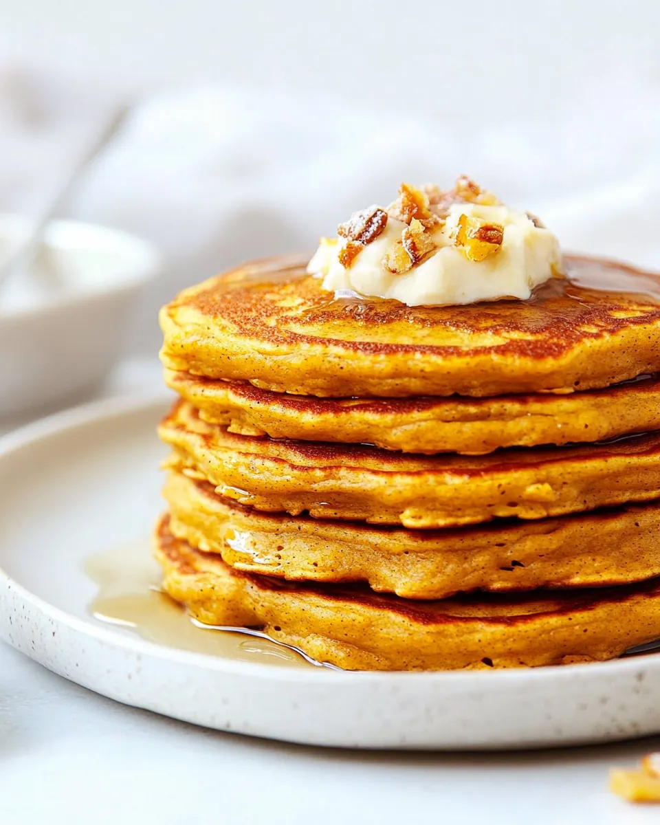 Fluffy Pumpkin Pancakes