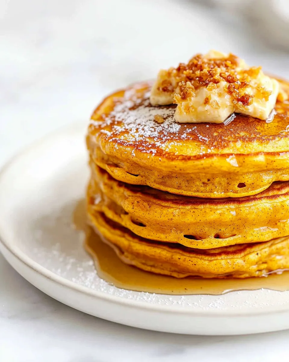 Fluffy Pumpkin Pancakes