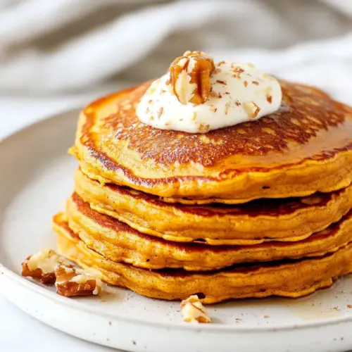 Fluffy Pumpkin Pancakes