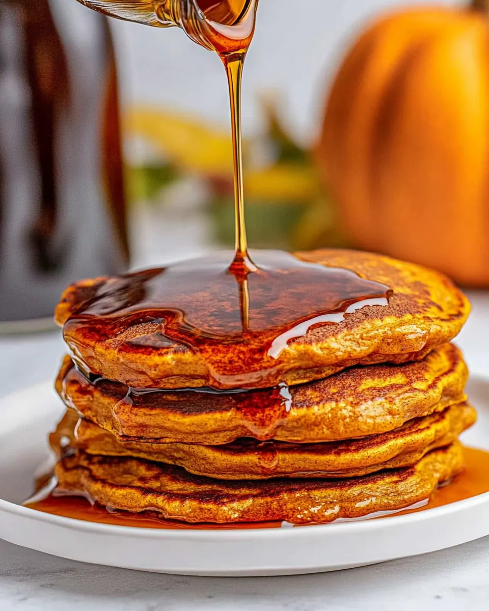 Fluffy Pumpkin Pancakes