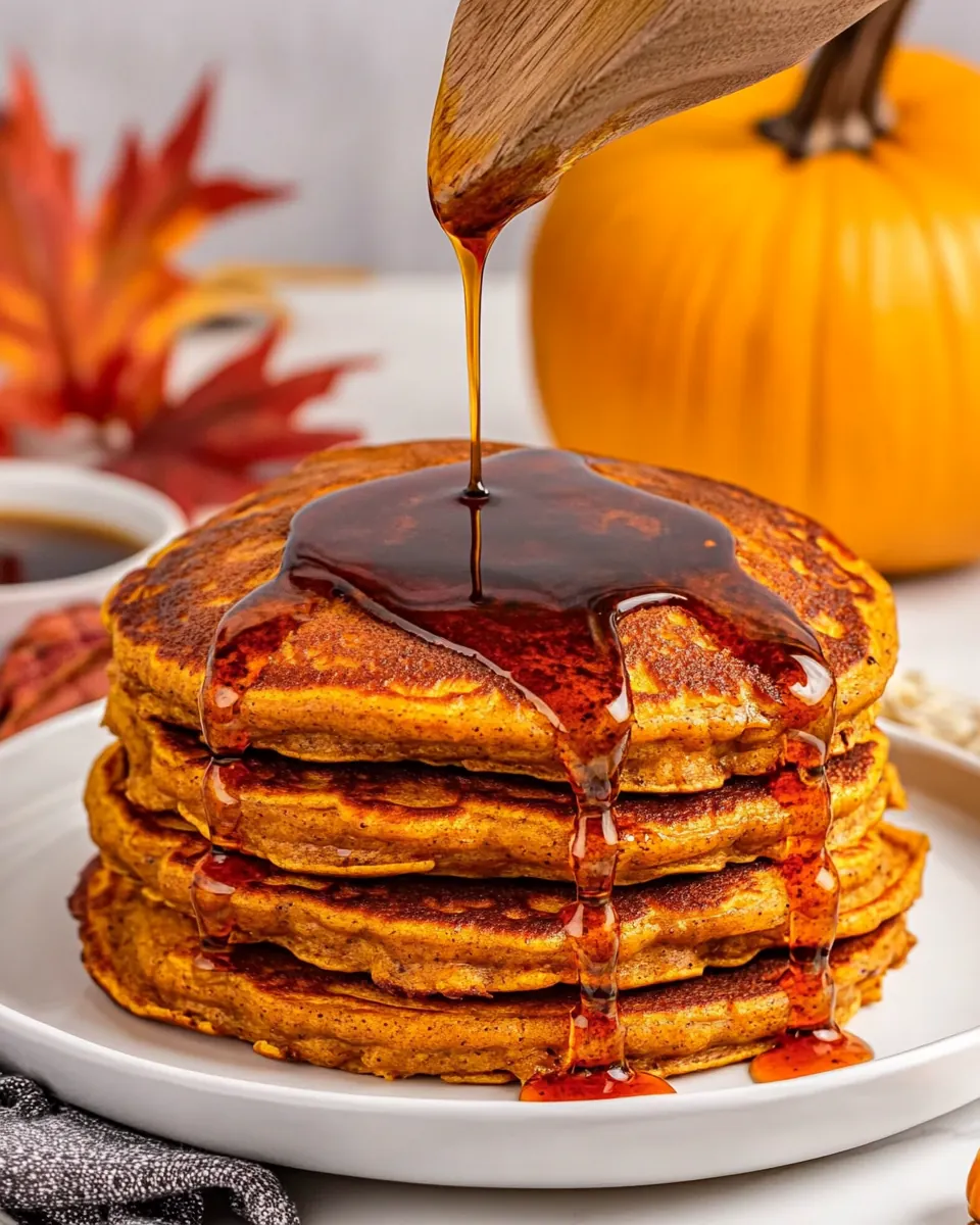 Fluffy Pumpkin Pancakes