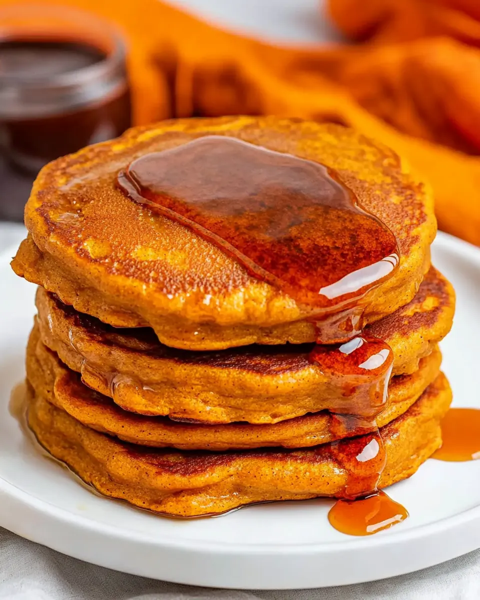 Fluffy Pumpkin Pancakes