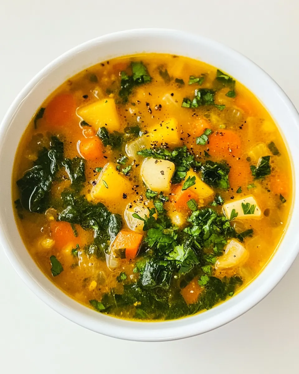 Flush the Fat Away Vegetable Soup