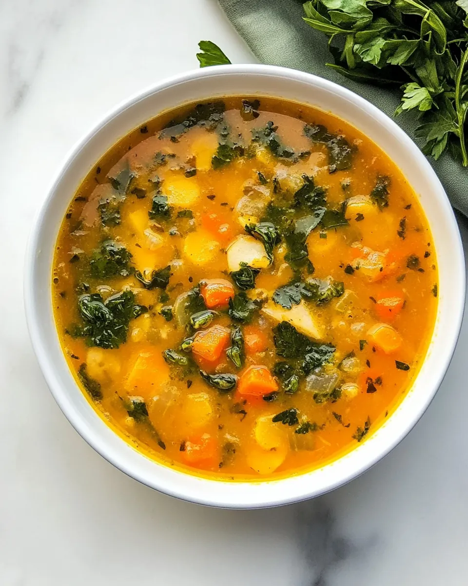 Flush the Fat Away Vegetable Soup