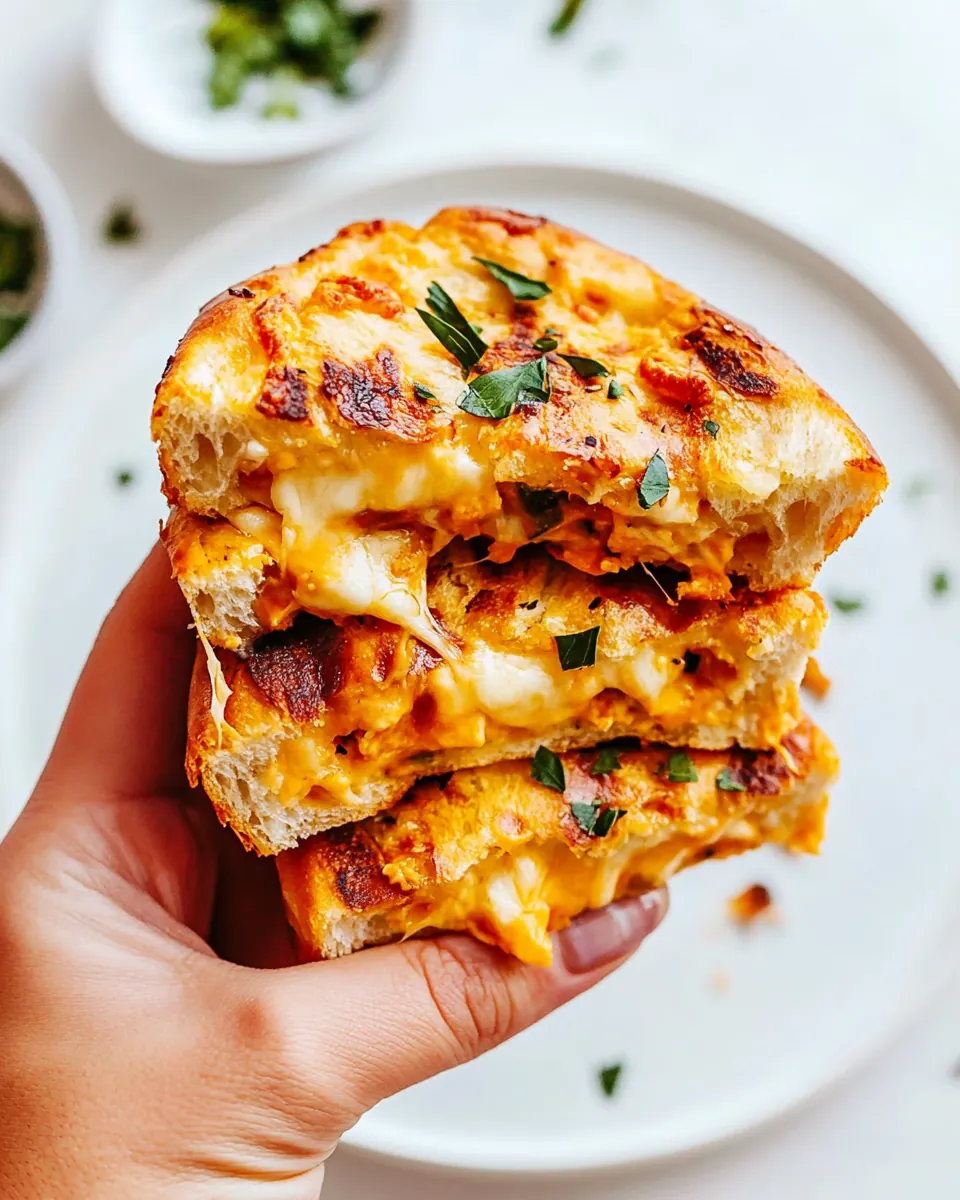 Focaccia Grilled Cheese