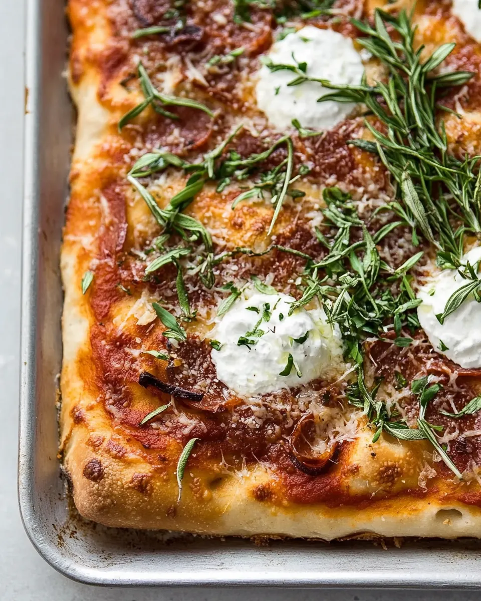 Focaccia Pizza