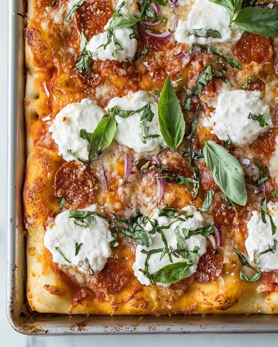 Focaccia Pizza