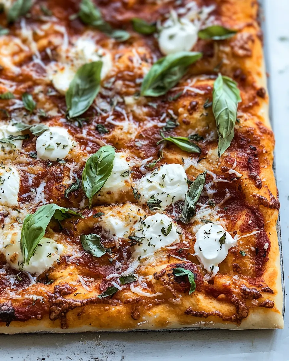Focaccia Pizza