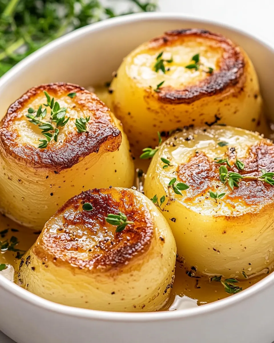 Fondant Potatoes