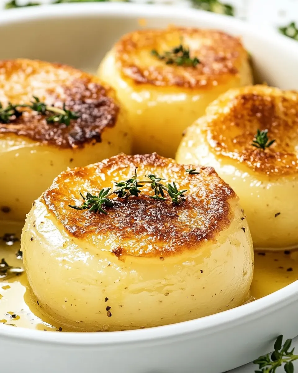 Fondant Potatoes