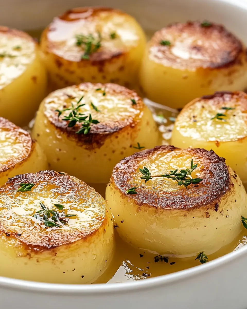 Fondant Potatoes