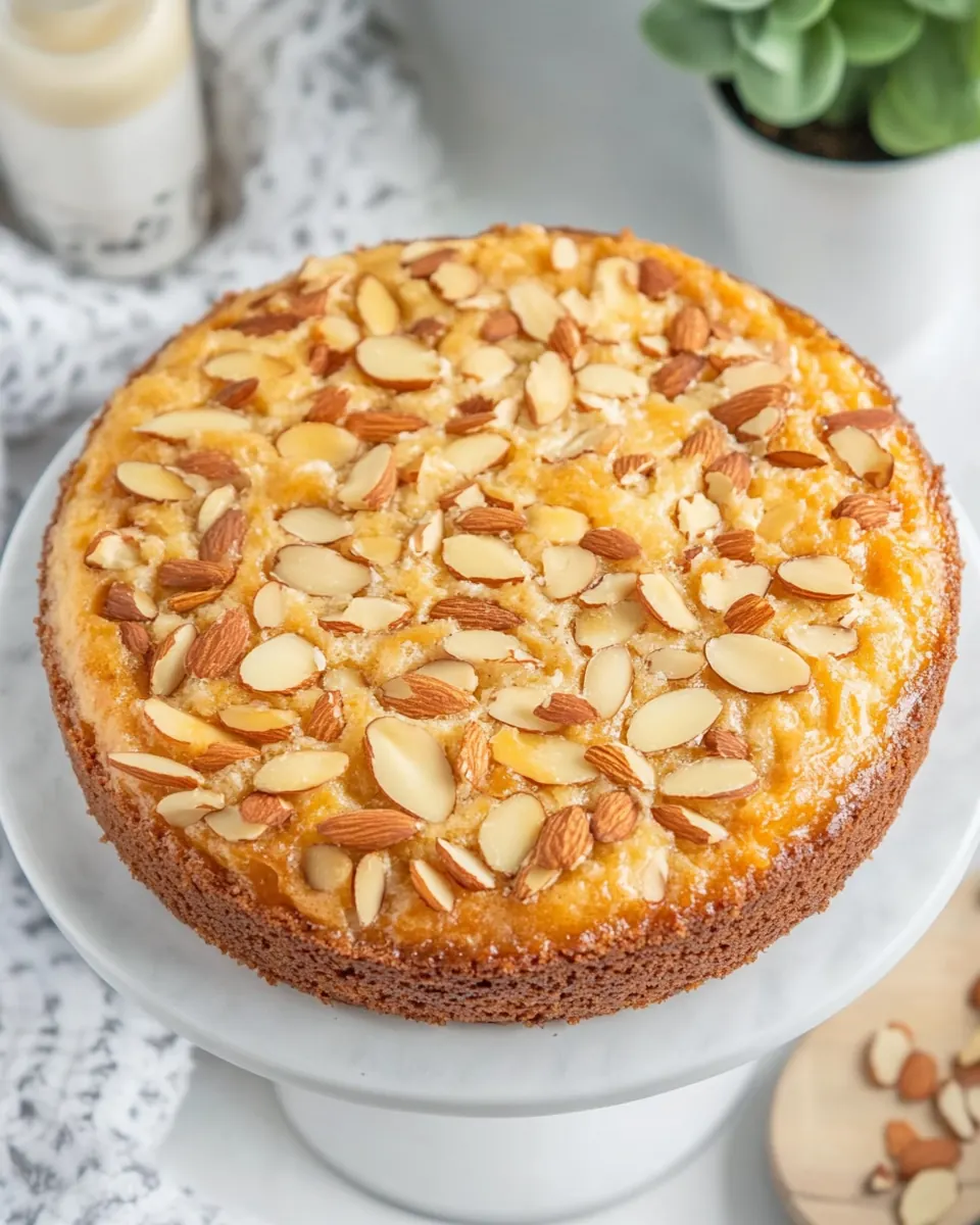 French Almond Cake
