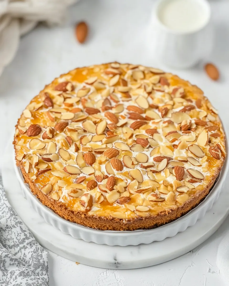 French Almond Cake