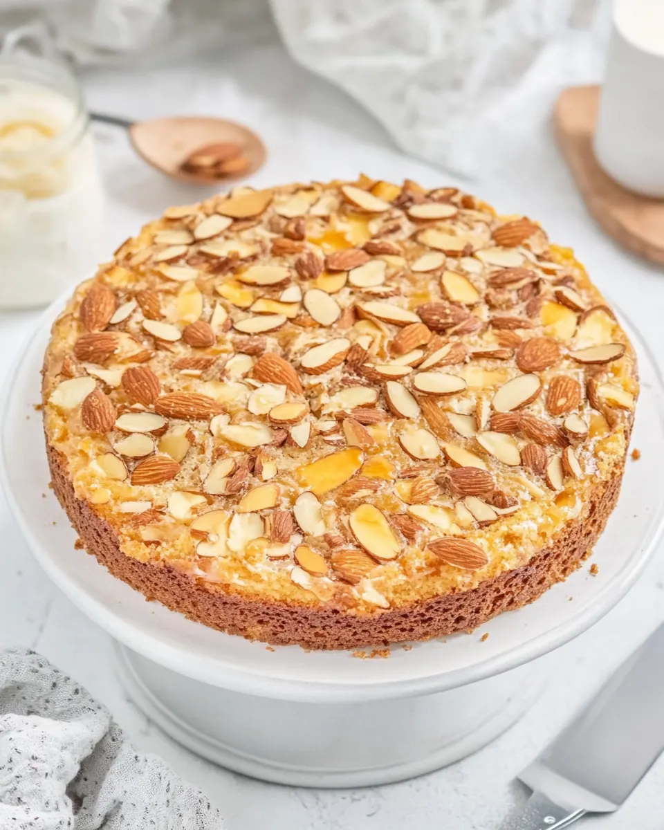 French Almond Cake