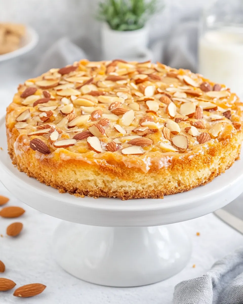 French Almond Cake
