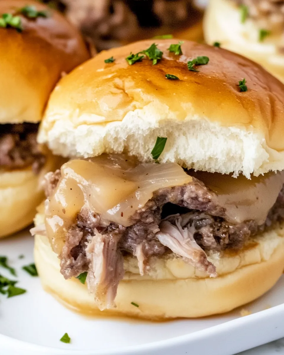 French Dip Sliders