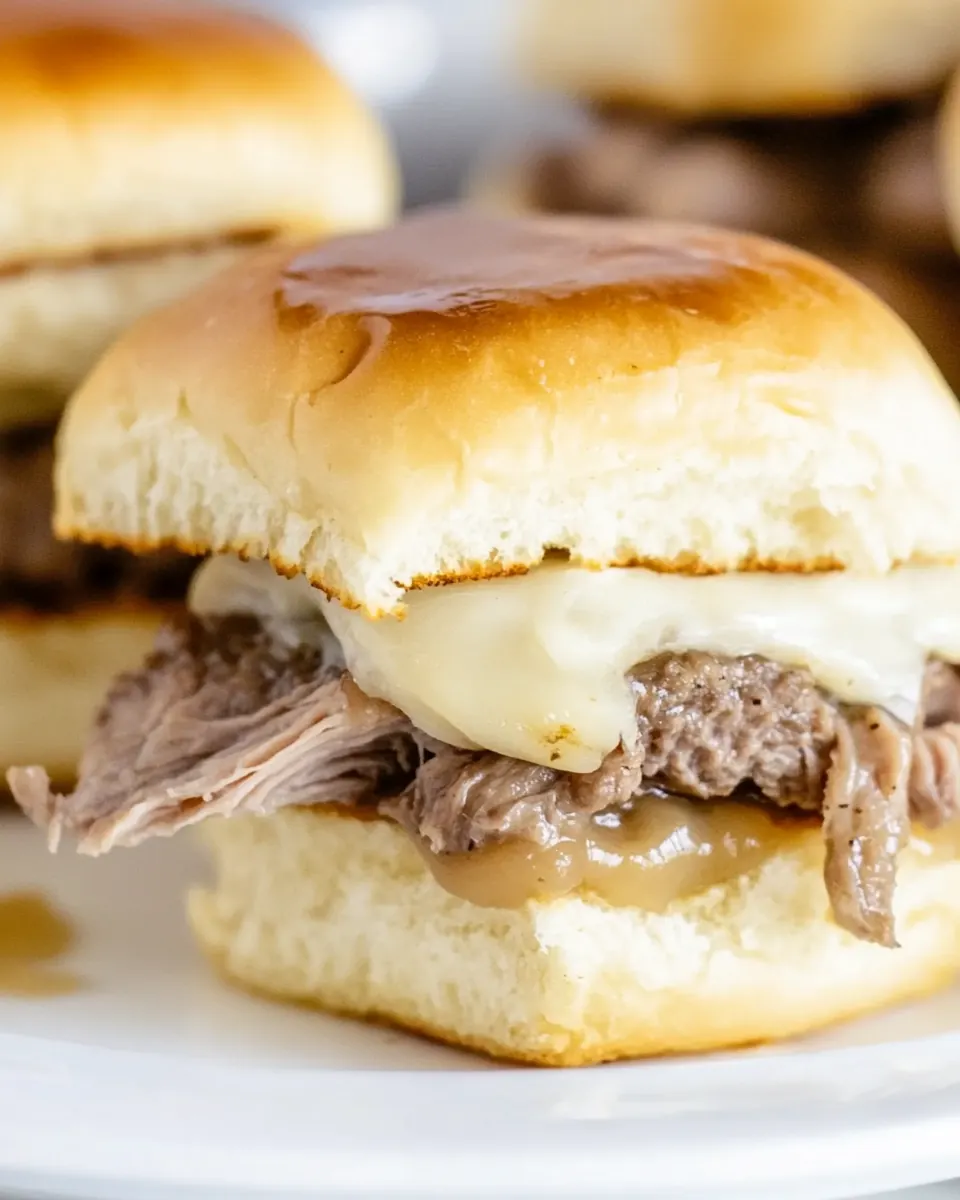 French Dip Sliders