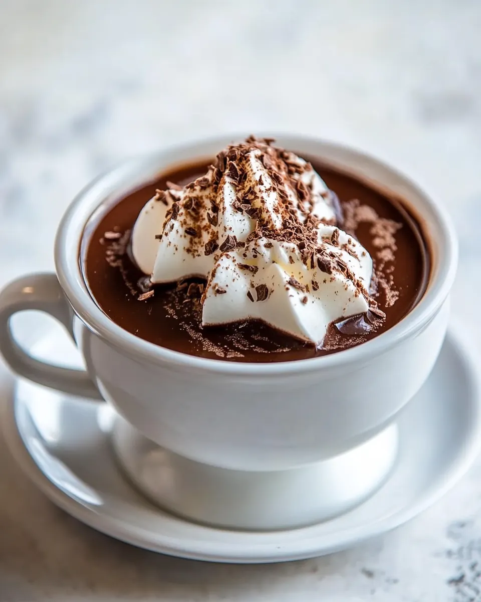 French Hot Chocolate
