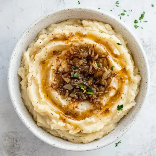 French Onion Mashed Potatoes