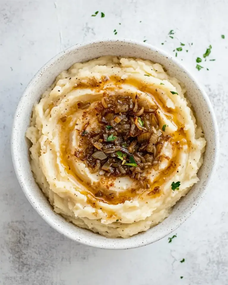French Onion Mashed Potatoes