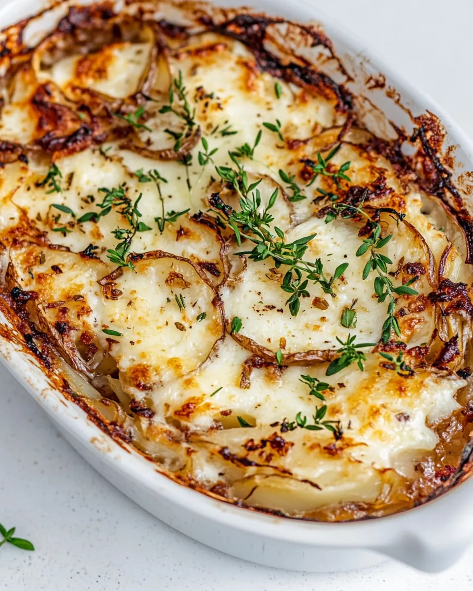 French Onion Scalloped Potatoes