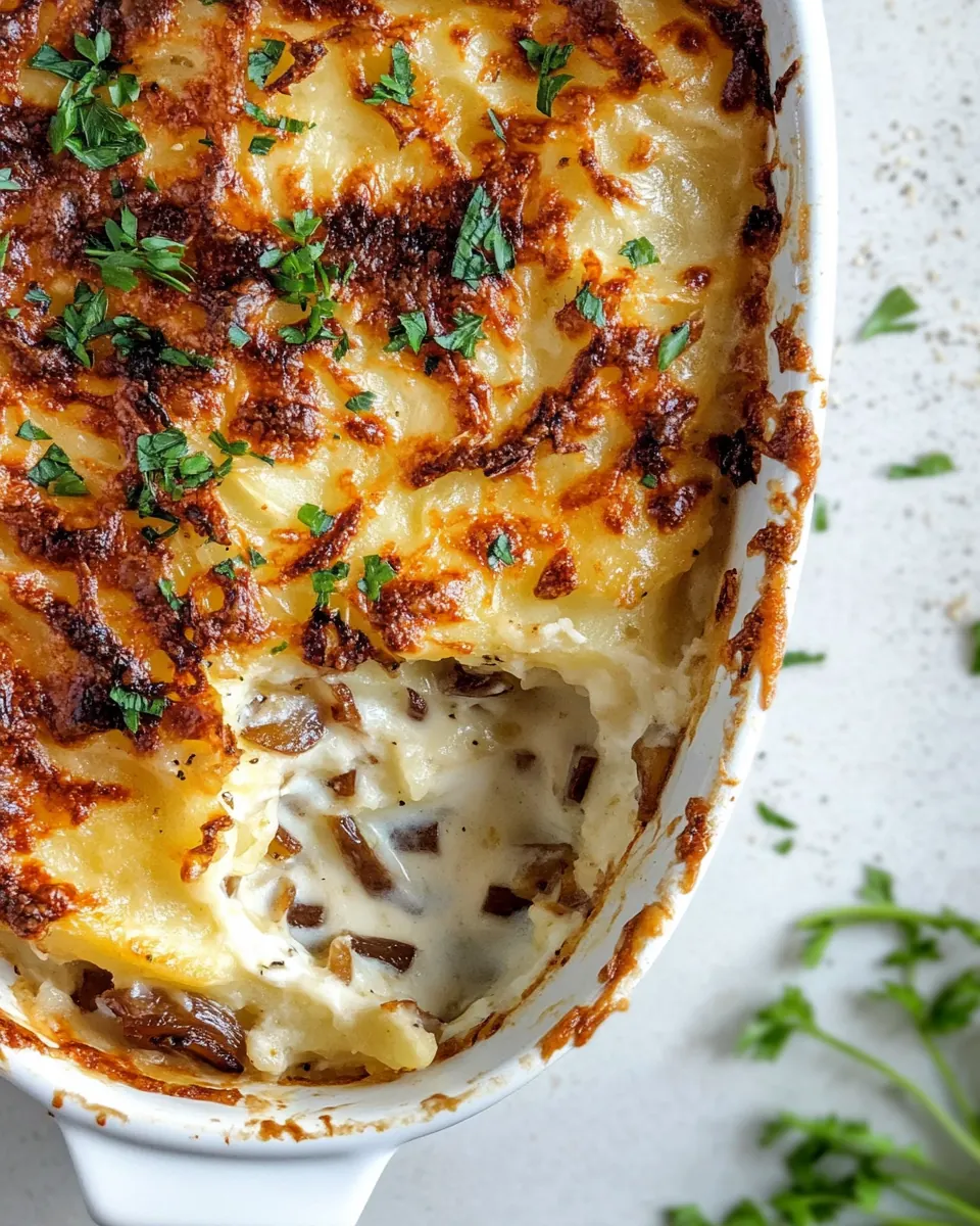 French Onion Scalloped Potatoes