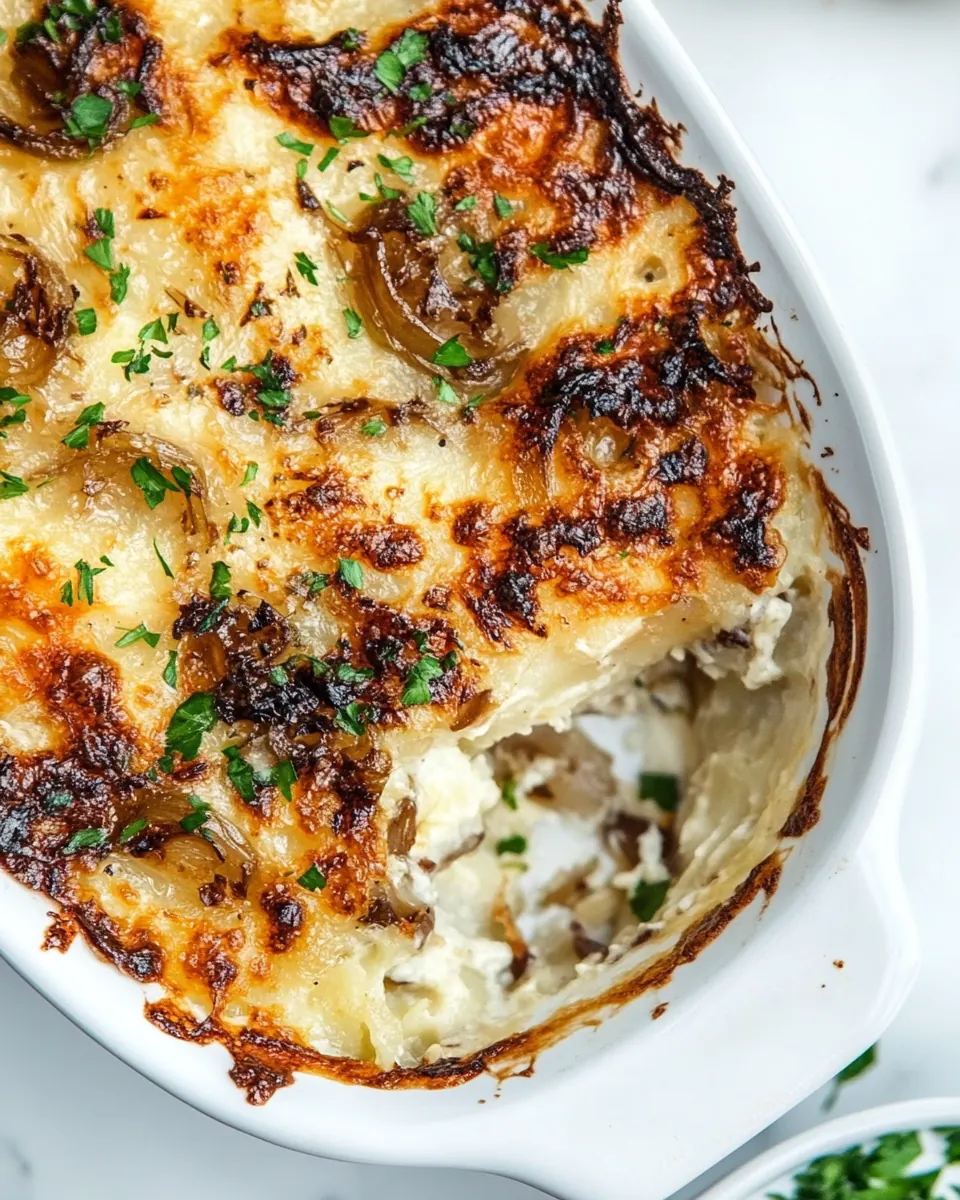 French Onion Scalloped Potatoes