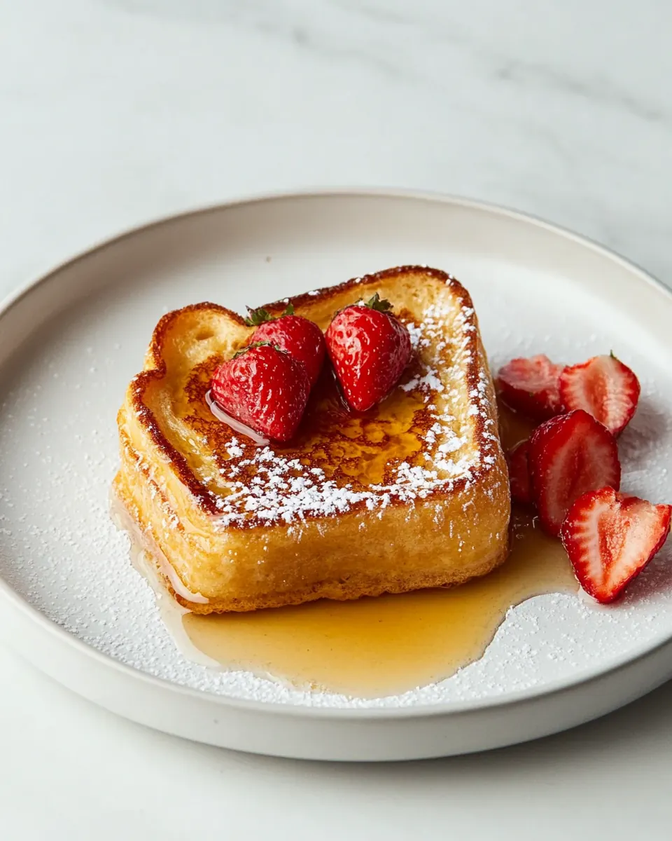 French Toast Recipe for One