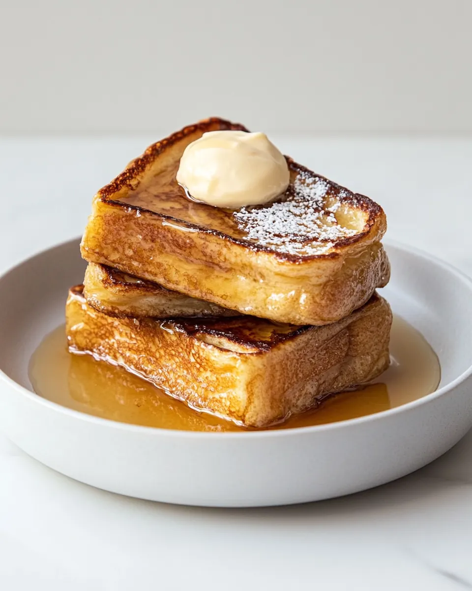French Toast Recipe for One