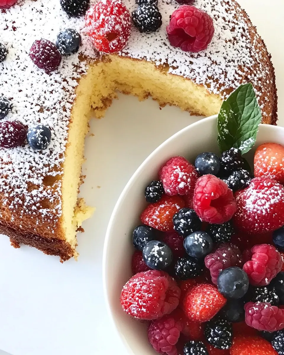 French Yogurt Cake