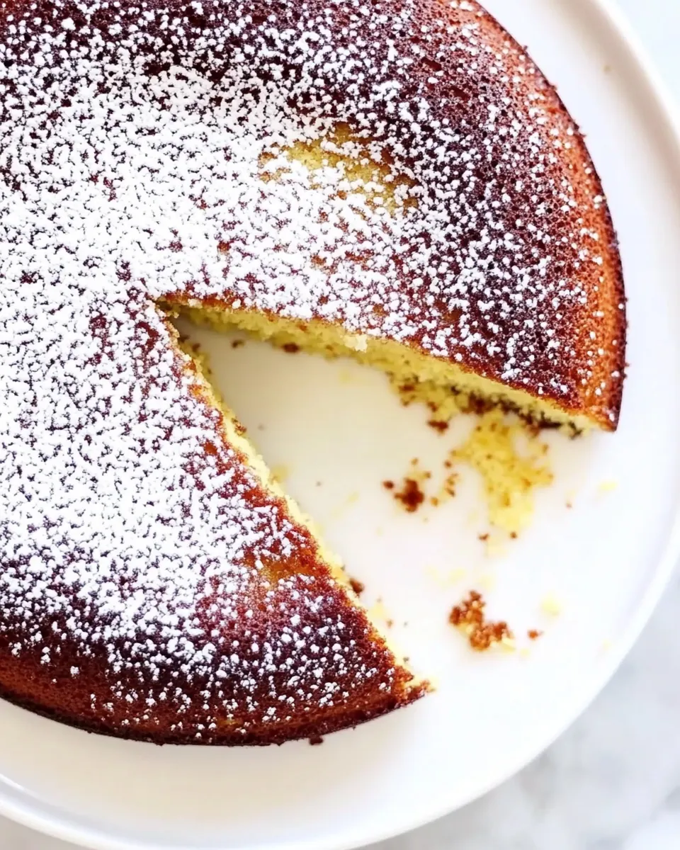 French Yogurt Cake