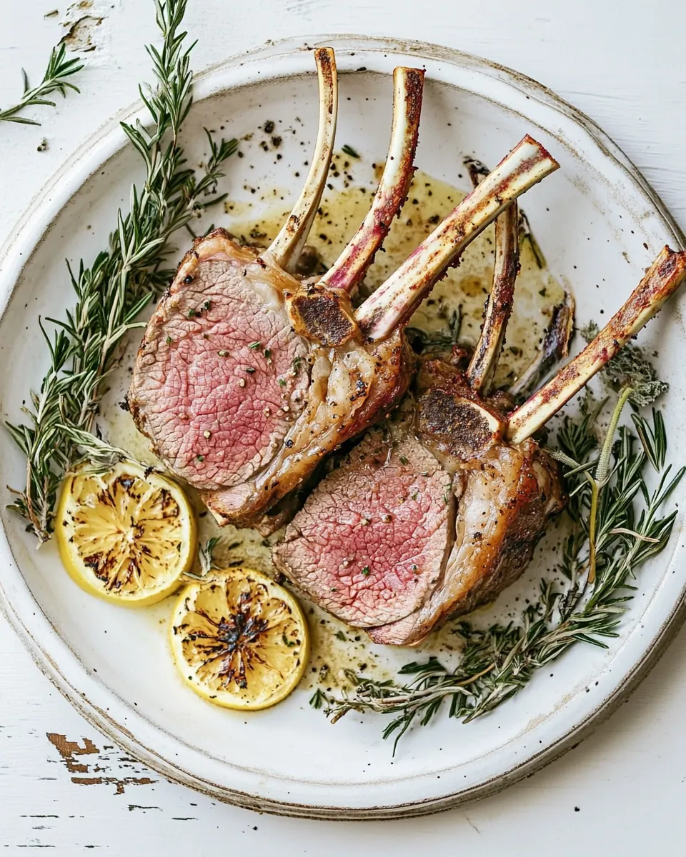Frenched Rack Of Lamb