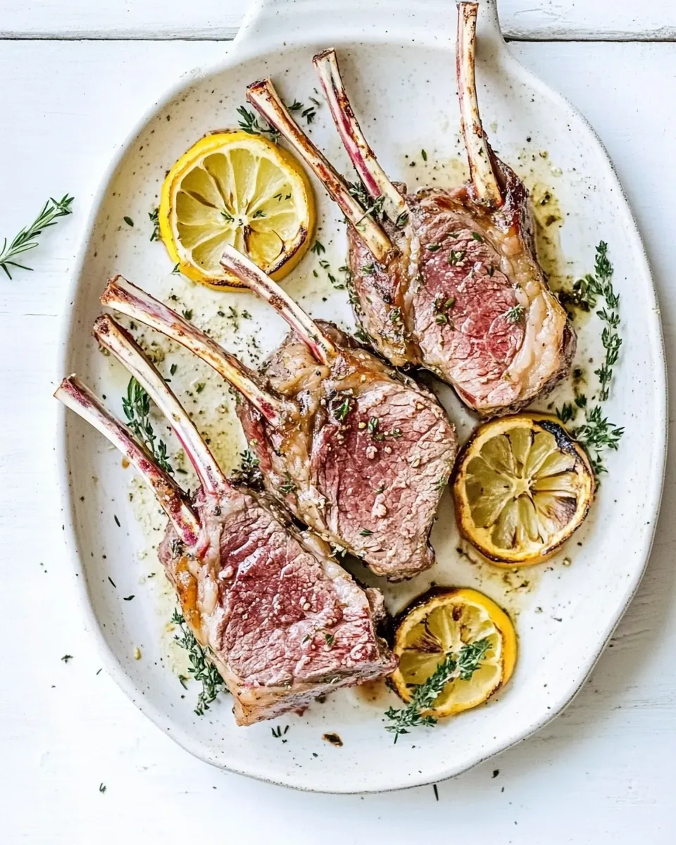 Frenched Rack Of Lamb