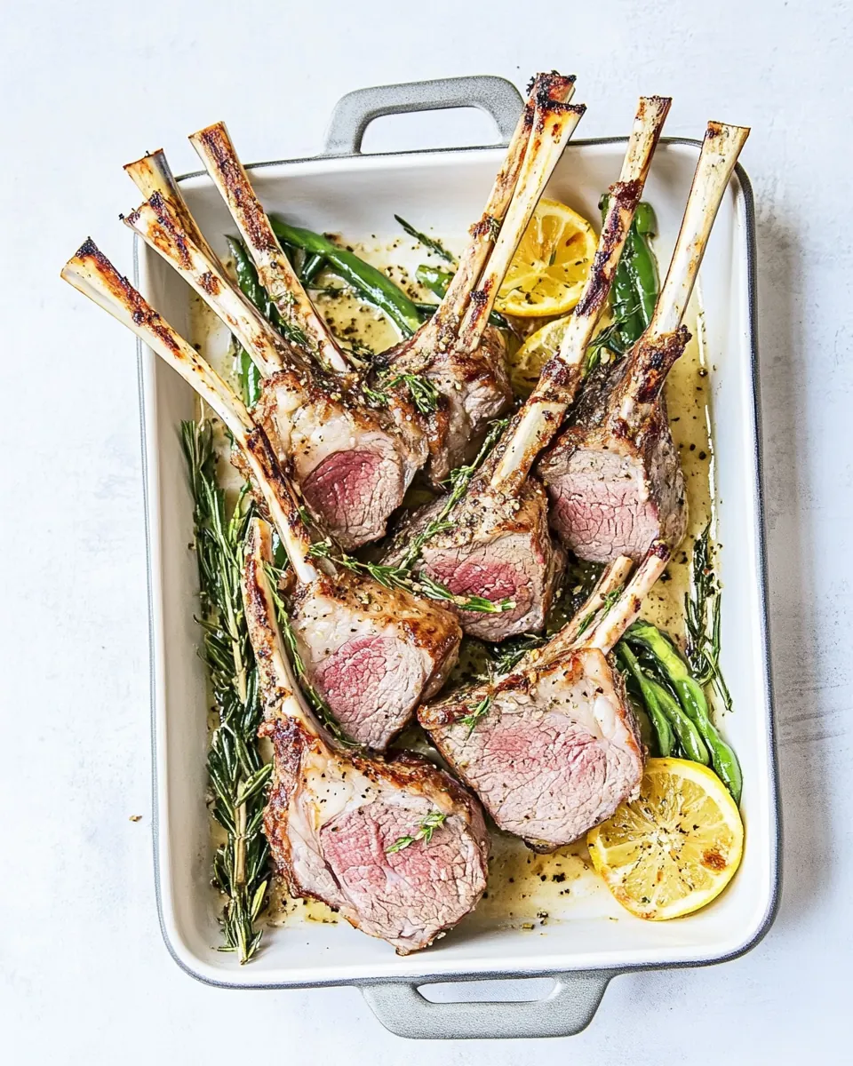 Frenched Rack Of Lamb