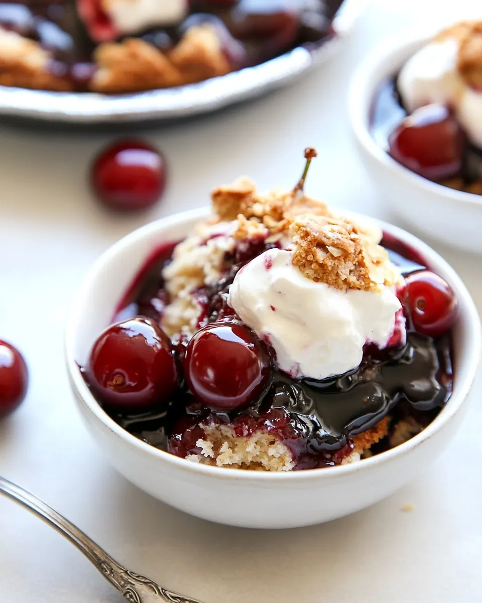 Fresh Cherry Cobbler