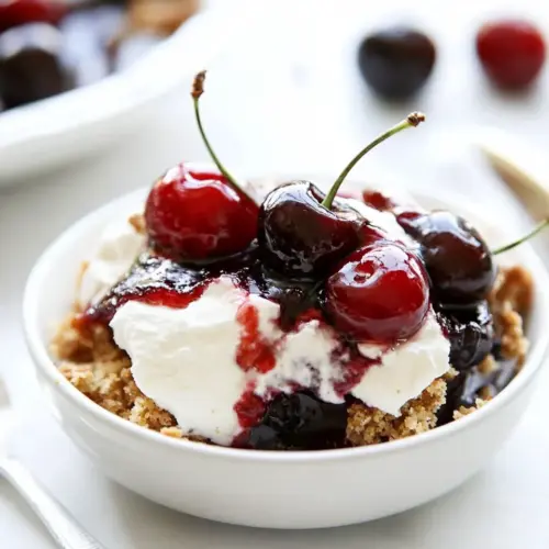 Fresh Cherry Cobbler
