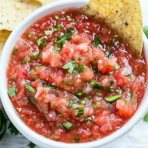 Fresh Homemade Salsa