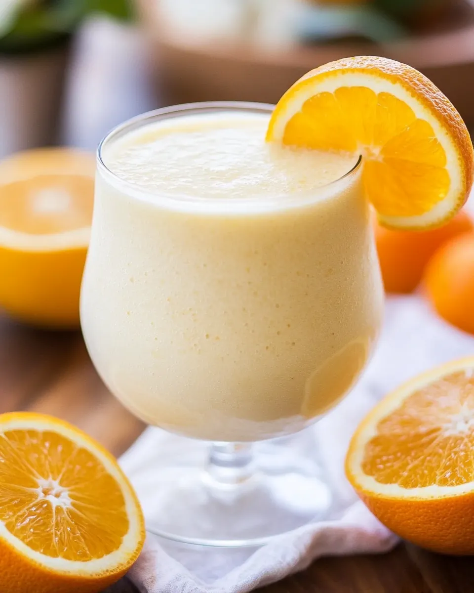 Fresh Orange Smoothie