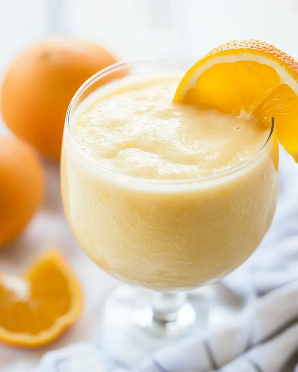 Fresh Orange Smoothie