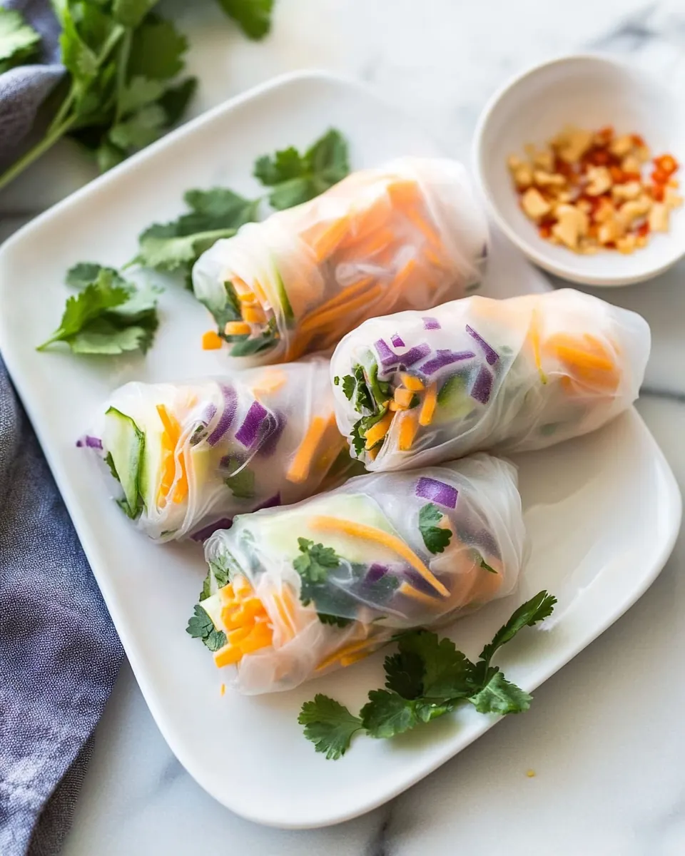 Fresh Spring Rolls