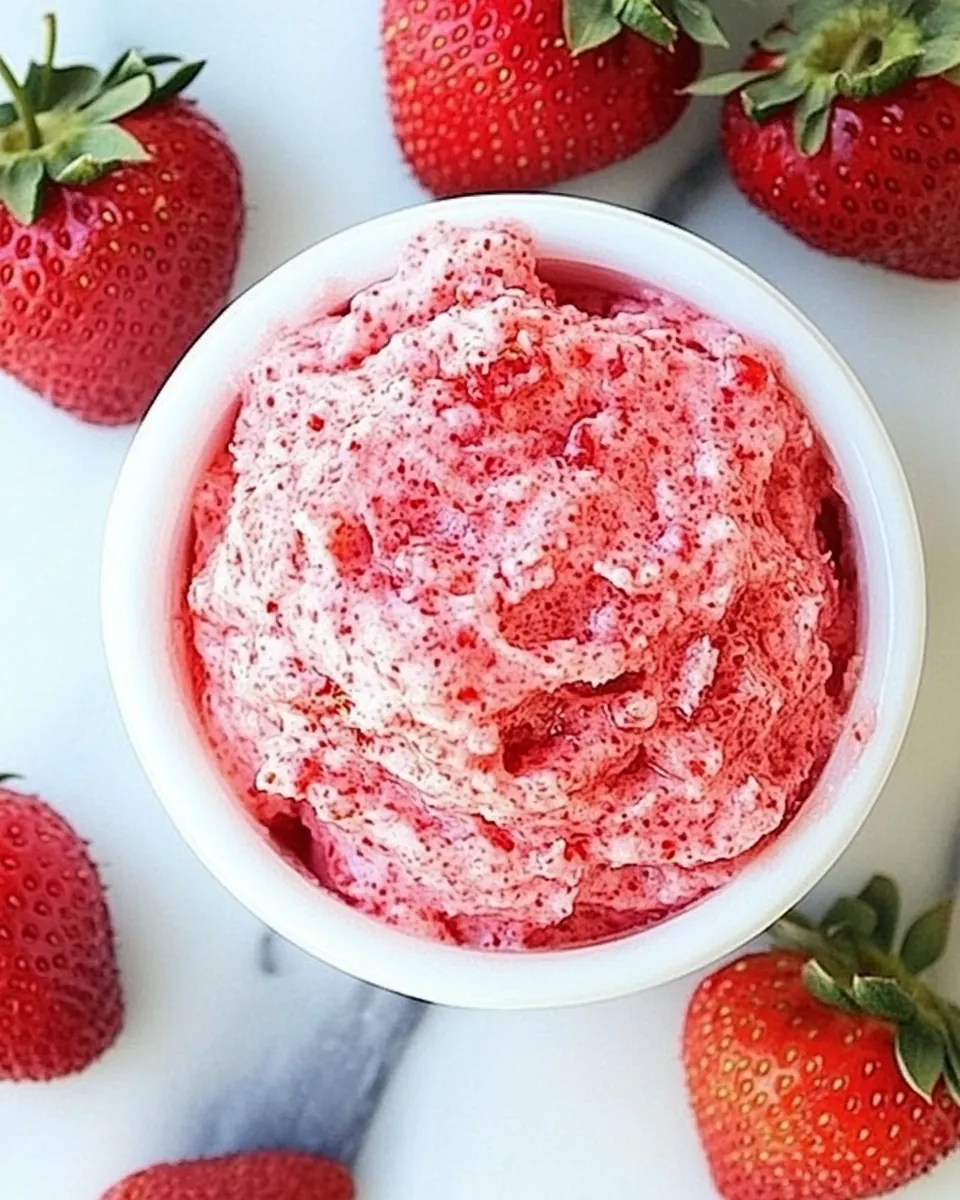 Fresh Strawberry Butter