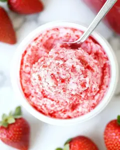 Fresh Strawberry Butter