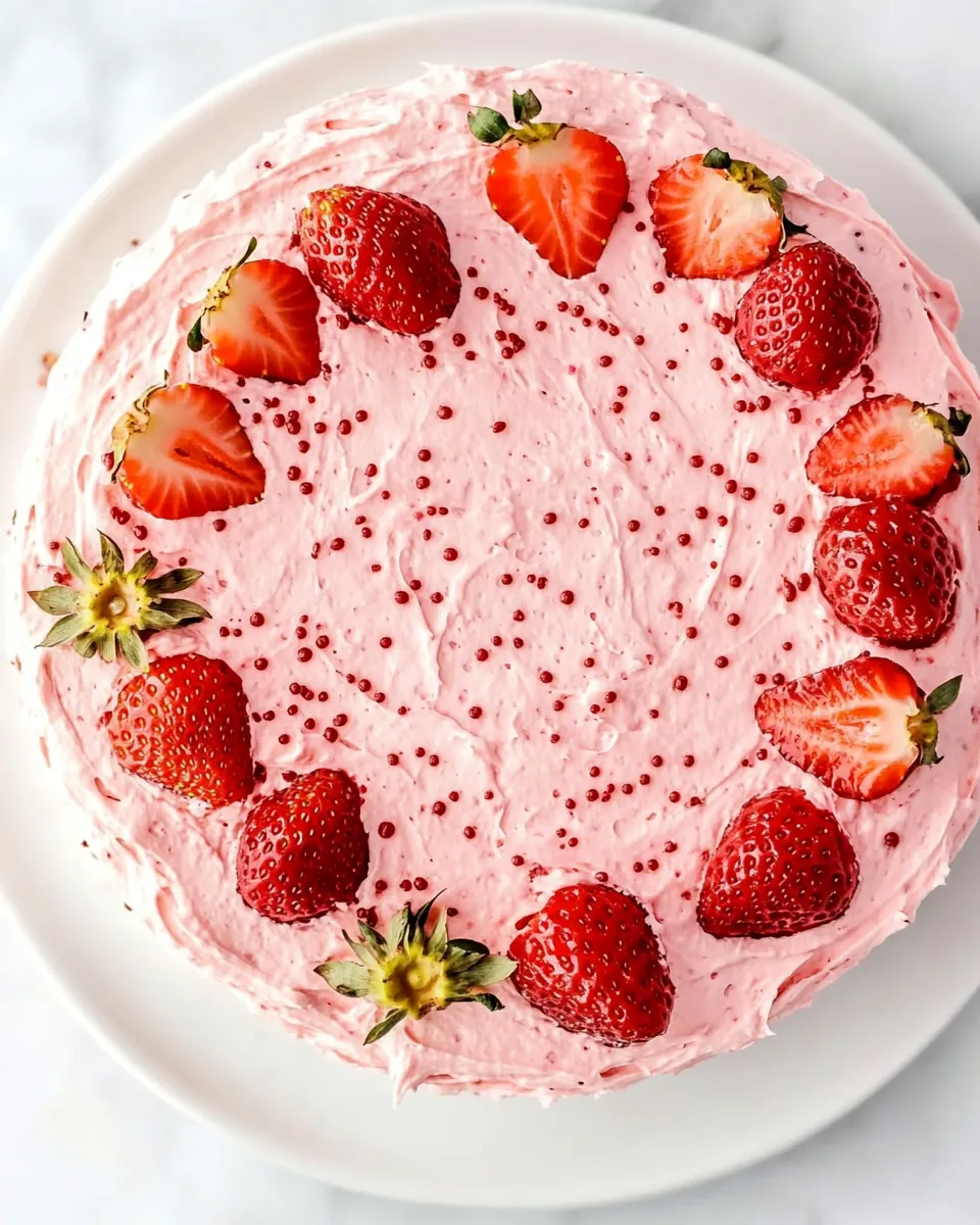 Fresh Strawberry Cake