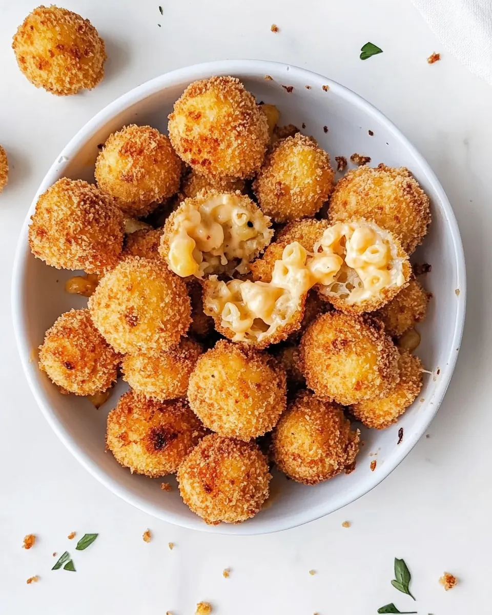 Fried Mac and Cheese Balls